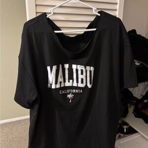 Black Malibu California T-Shirt